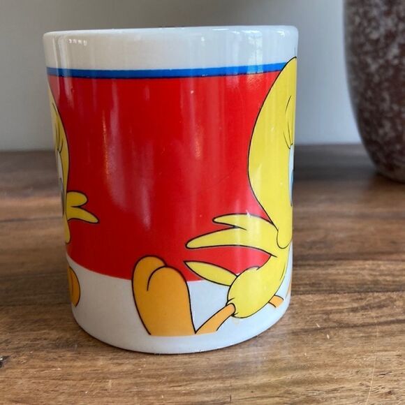 Set of 2 Vintage 1999 Tweety Bird Mugs - Picture 7 of 12